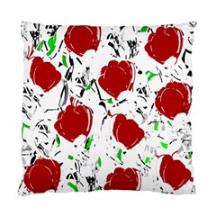 Red Roses 2 Standard Cushion Case (one Side)