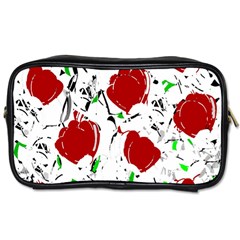 Red Roses 2 Toiletries Bags