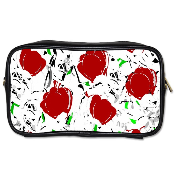 Red roses 2 Toiletries Bags 2-Side