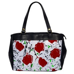 Red Roses 2 Office Handbags