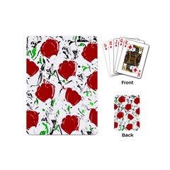 Red Roses 2 Playing Cards (mini) 