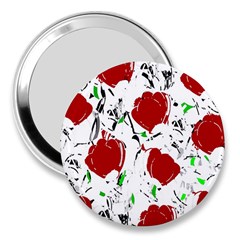 Red Roses 2 3  Handbag Mirrors