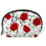 Red roses 2 Accessory Pouches (Large)  Back