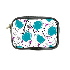 Cyan Roses Coin Purse