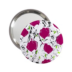 Magenta Roses 2 25  Handbag Mirrors by Valentinaart