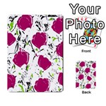 Magenta roses Multi-purpose Cards (Rectangle)  Back 5