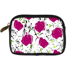 Magenta Roses Digital Camera Cases by Valentinaart