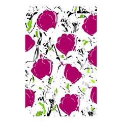 Magenta Roses Shower Curtain 48  X 72  (small)  by Valentinaart