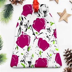 Magenta Roses Ornament (bell) 