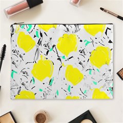 Yellow Roses 2 Cosmetic Bag (xl)