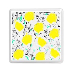 Yellow Roses 2 Memory Card Reader (square) 