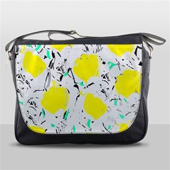 Yellow Roses 2 Messenger Bags by Valentinaart