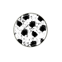 Black Roses Hat Clip Ball Marker (4 Pack)