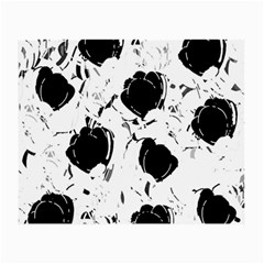 Black Roses Small Glasses Cloth (2-side)