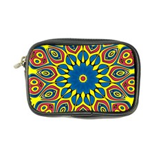 Yellow Flower Mandala Coin Purse