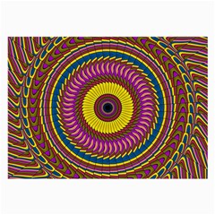 Ornament Mandala Large Glasses Cloth (2-side) by designworld65