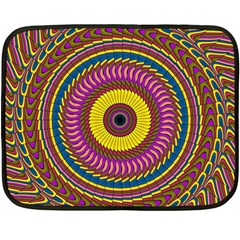 Ornament Mandala Fleece Blanket (mini)