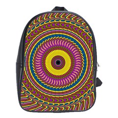 Ornament Mandala School Bags(large)  by designworld65