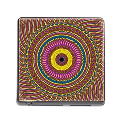 Ornament Mandala Memory Card Reader (square)