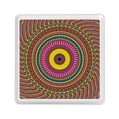 Ornament Mandala Memory Card Reader (square)  by designworld65