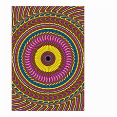 Ornament Mandala Small Garden Flag (two Sides)