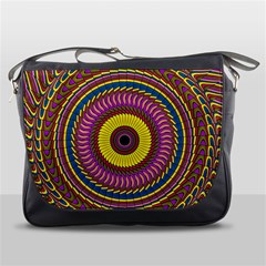 Ornament Mandala Messenger Bags