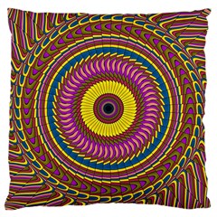 Ornament Mandala Large Cushion Case (one Side)