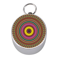 Ornament Mandala Mini Silver Compasses