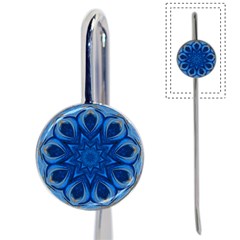 Blue Blossom Mandala Book Mark