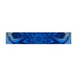 Blue Blossom Mandala Flano Scarf (Mini) Front