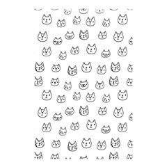 Sketchy Cats Shower Curtain 48  X 72  (small) 