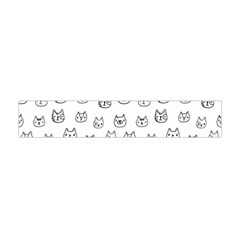 Sketchy Cats Flano Scarf (mini)