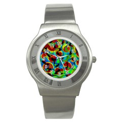 Colorful Smoothie  Stainless Steel Watch