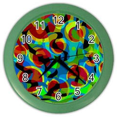 Colorful Smoothie  Color Wall Clocks