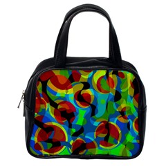 Colorful Smoothie  Classic Handbags (one Side)