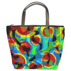 Colorful Smoothie  Bucket Bags