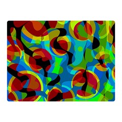 Colorful Smoothie  Double Sided Flano Blanket (mini) 