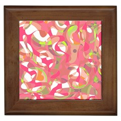 Pink Smoothie  Framed Tiles