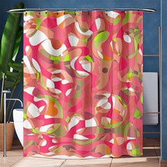 Pink Smoothie  Shower Curtain 60  X 72  (medium) 