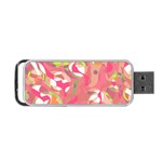 Pink smoothie  Portable USB Flash (One Side) Front