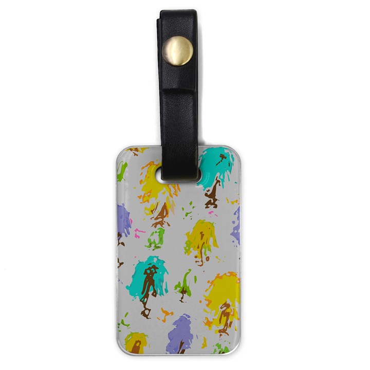 Spots                                                                                                       			Luggage Tag (one side)