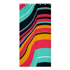 Bent Waves                                                                                                       	shower Curtain 36  X 72  by LalyLauraFLM