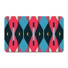 Triangles Stripes And Other Shapes                                                                                                         			magnet (rectangular)