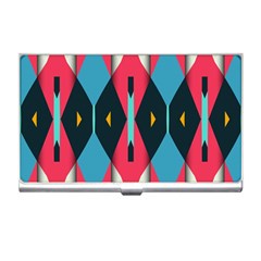 Triangles Stripes And Other Shapes                                                                                                         			business Card Holder by LalyLauraFLM