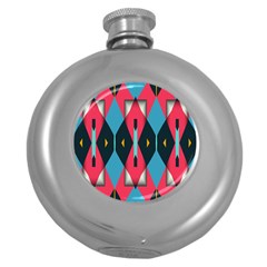 Triangles Stripes And Other Shapes                                                                                                         			hip Flask (5 Oz)