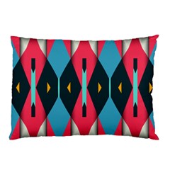 Triangles Stripes And Other Shapes                                                                                                         			pillow Case