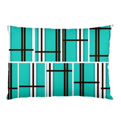 Black And White Stripes                                                                                                          			pillow Case