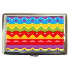 Colorful Waves                                                                                                           			cigarette Money Case