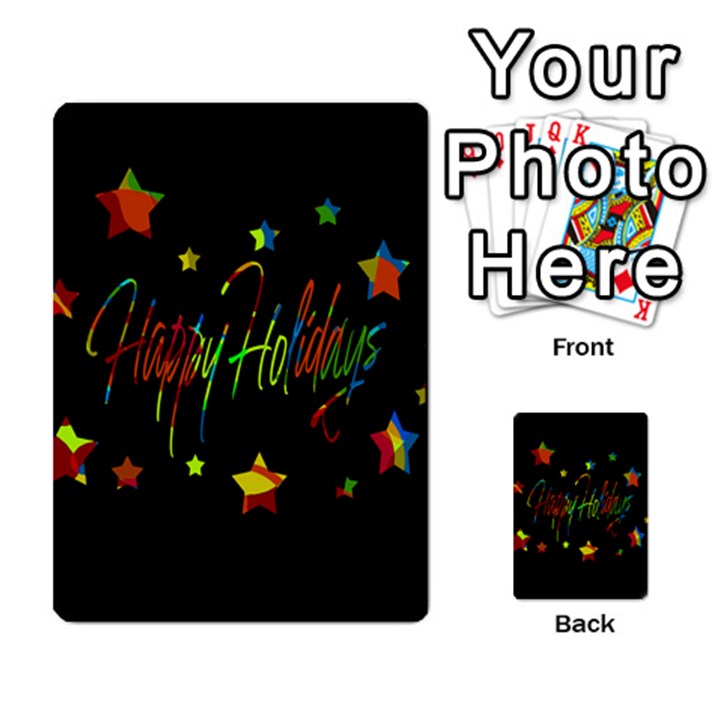 Happy holidays Multi-purpose Cards (Rectangle) 