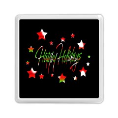 Happy Holidays 2  Memory Card Reader (square)  by Valentinaart